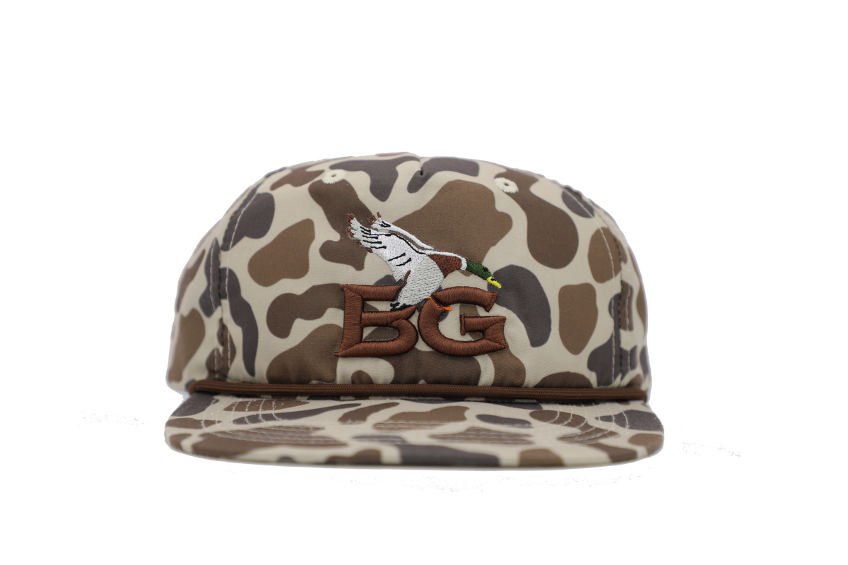 Retro BGC Logo Old&#39;s Cool Slough Goat Rope Hat
