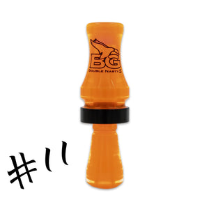 Custom Double Nasty Short Acrylic Double Reed Duck Call (Copy) Buck Gardner Calls