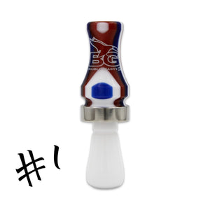 Custom Double Nasty Short Acrylic Double Reed Duck Call (Copy) Buck Gardner Calls