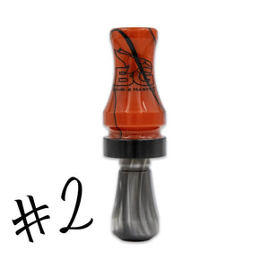 Custom Double Nasty Short Acrylic Double Reed Duck Call (Copy) Buck Gardner Calls