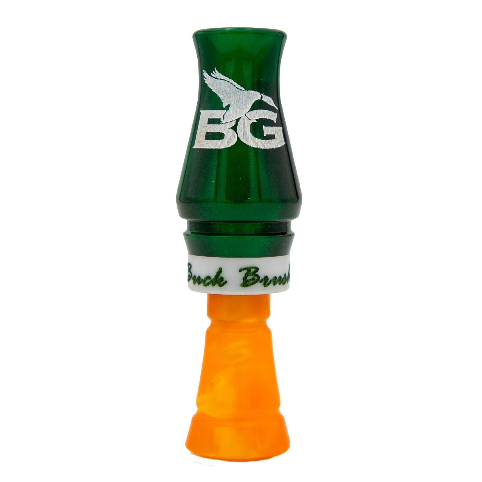 Buck Brush Short Barrel Acrylic Single Reed Duck Call - Buck Gardner Calls