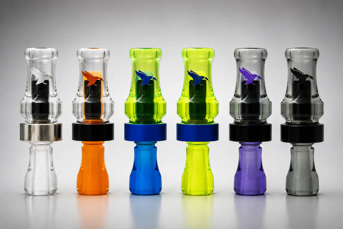 "The Bane" Acrylic Single Reed Duck Call Buck Gardner Calls