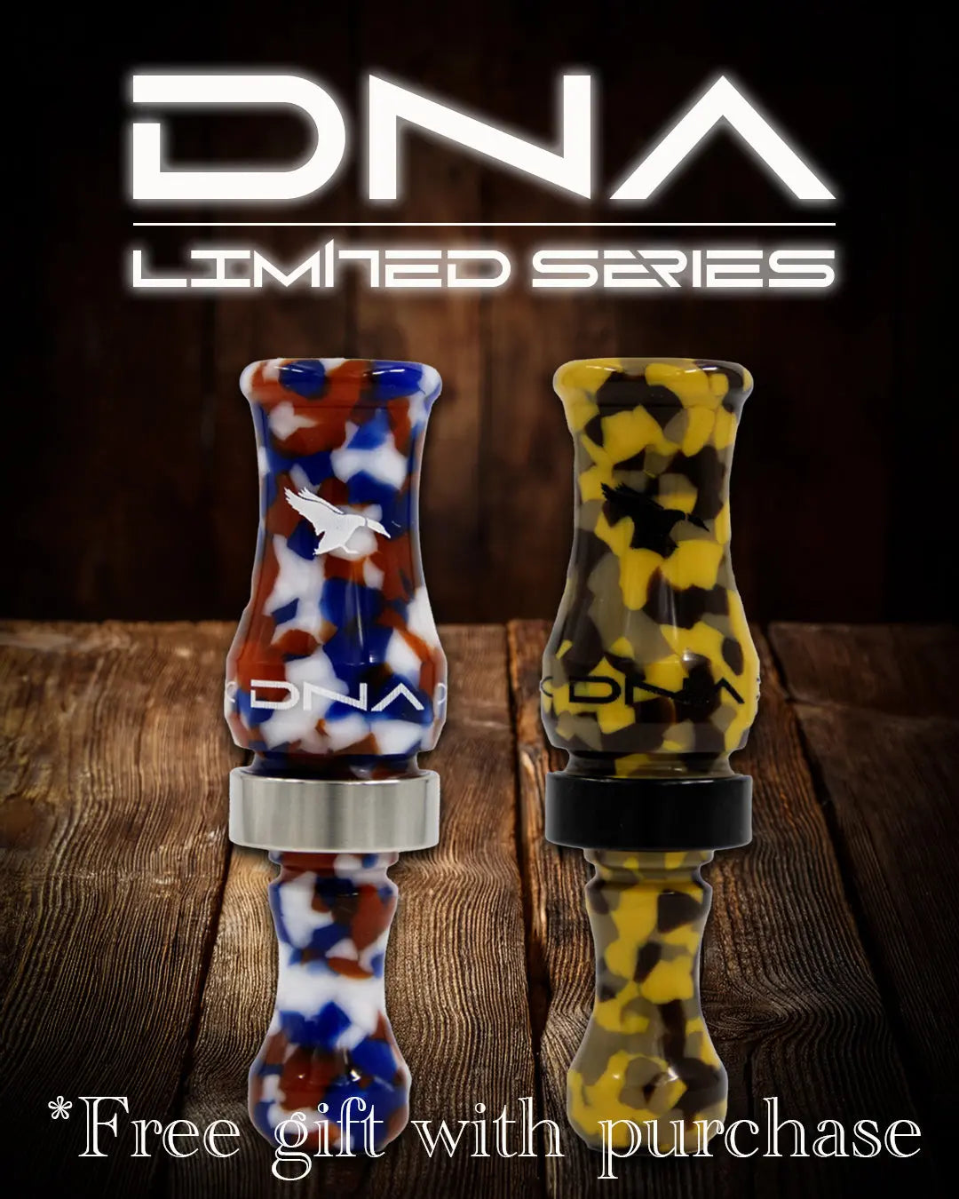 Limited Series "DNA" Double Reed Acrylic Duck Call Buck Gardner Calls