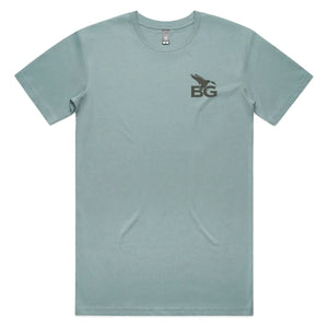 BG Old School Camo Logo Tee Buck Gardner Calls