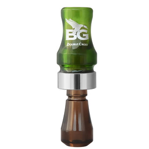 Double Cross Poly Double Reed Duck Call