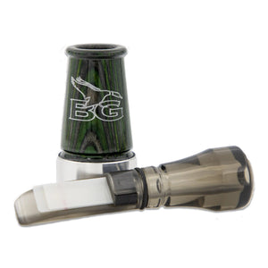 C3 Diamondwood/Poly Double Reed Duck Call - Buck Gardner Calls