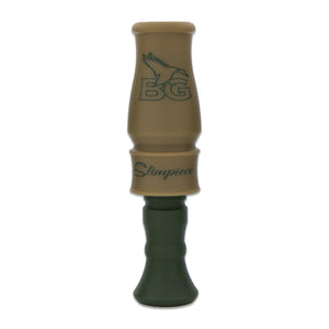 Slimpiece Acrylic Single Reed Duck Call - Buck Gardner Calls