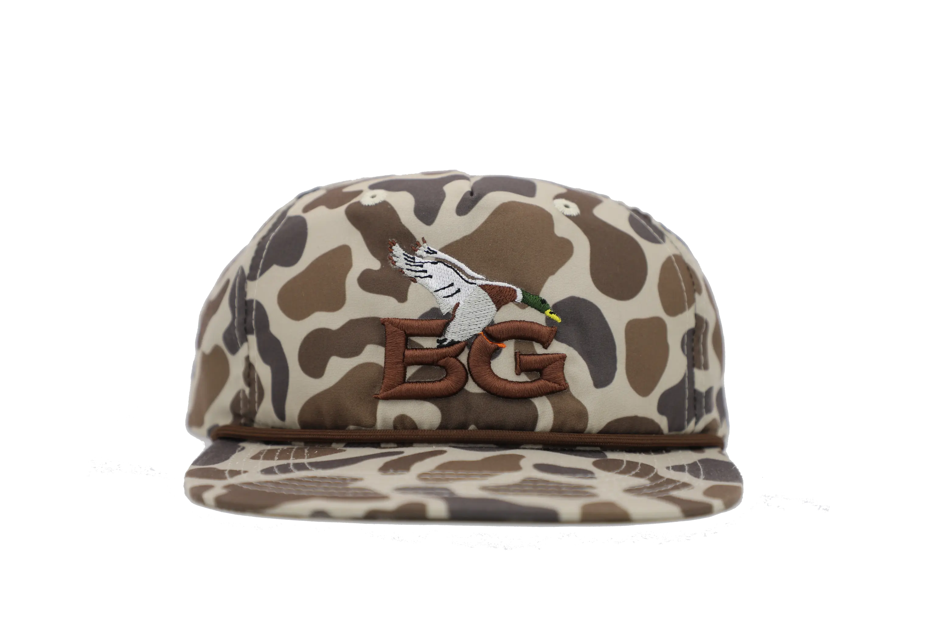 Retro BGC Logo Old s Cool Slough Goat Rope Hat Buck Gardner Calls