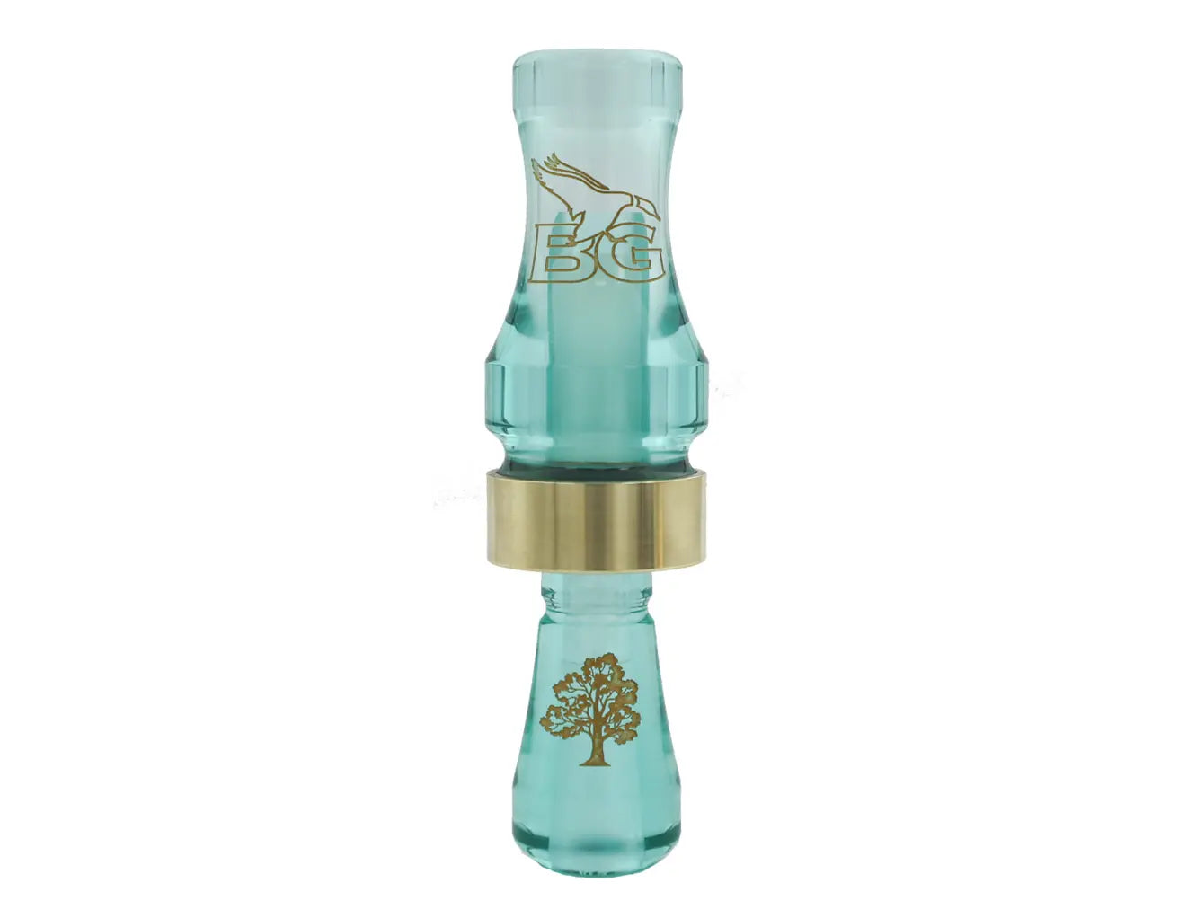 Power Calls Teal Duck Call | Teal Blue (Polycarbonate With A Stainless Steel Toneboard