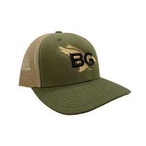 BG Logo Retro Trucker Cap